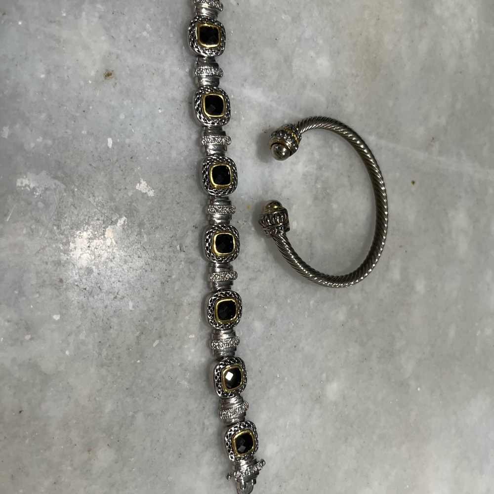 Yurman  inspired bracelets